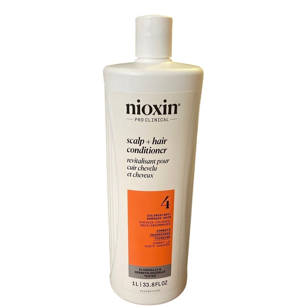 NIOXIN Pro Clinical System 4 Scalp + Hair Conditioner Dry Damaged 33.8 fl oz